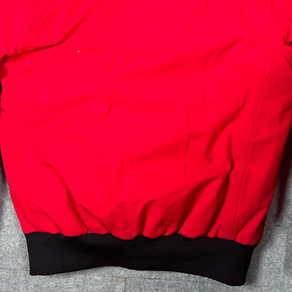 The North Face‎ jacket Womens Small Red hooded fur Down Insulated puffer quilt - Picture 12 of 16